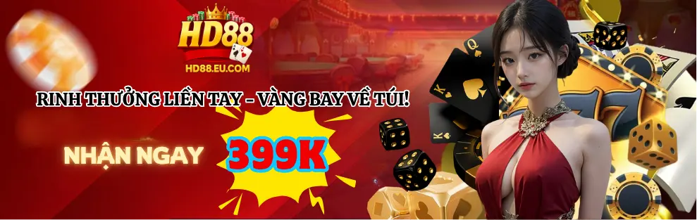 banner HD88 nhận thưởng 399