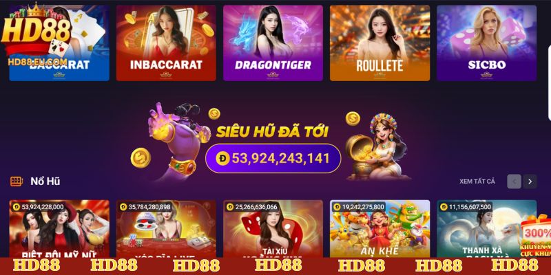 Các lợi ích sau khi tải app HD88