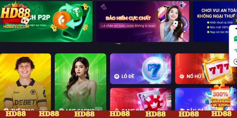 Đăng ký HD88 chơi game không bị gián đoạn