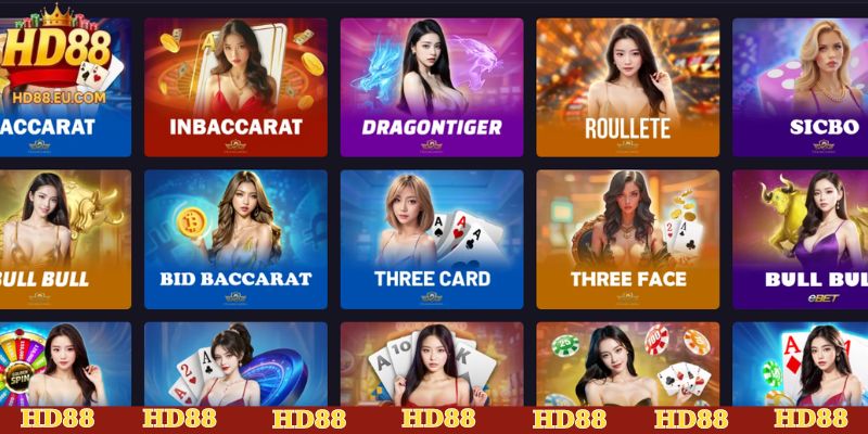 Giới thiệu HD88 casino trực tuyến chân thực
